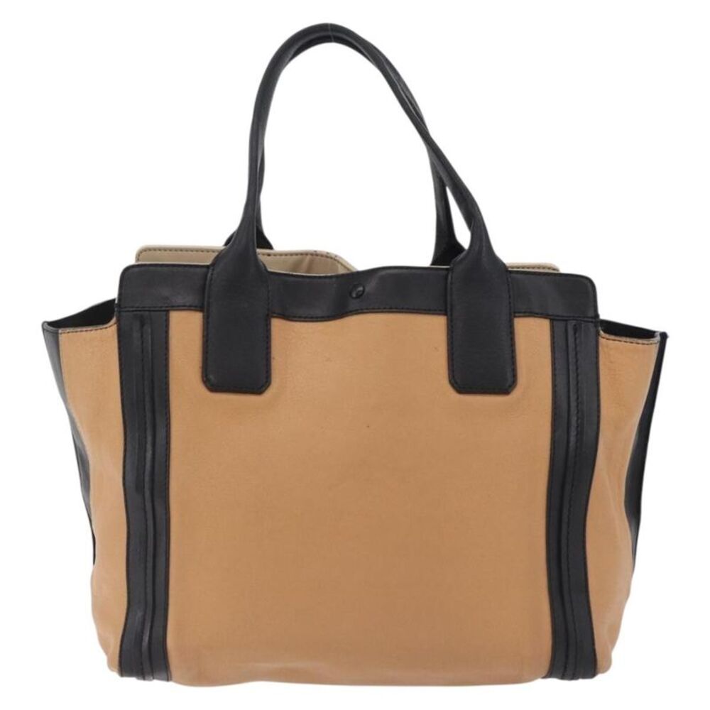 Chloe Alison East West Leather Beige Leather Tote Bag Bag